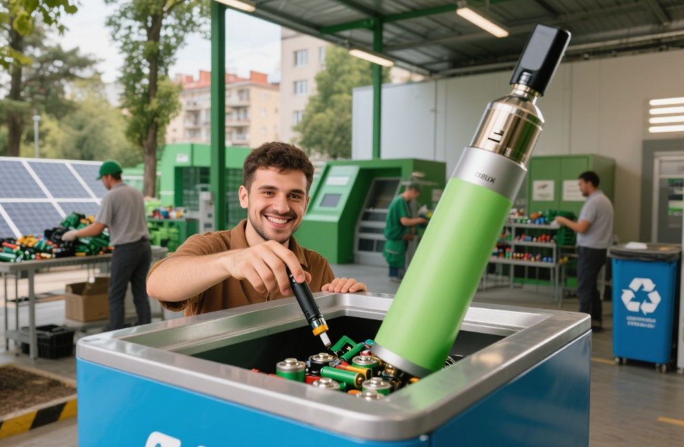Ekološka rešenja za reciklažu otpadnih baterija elektronskih cigareta